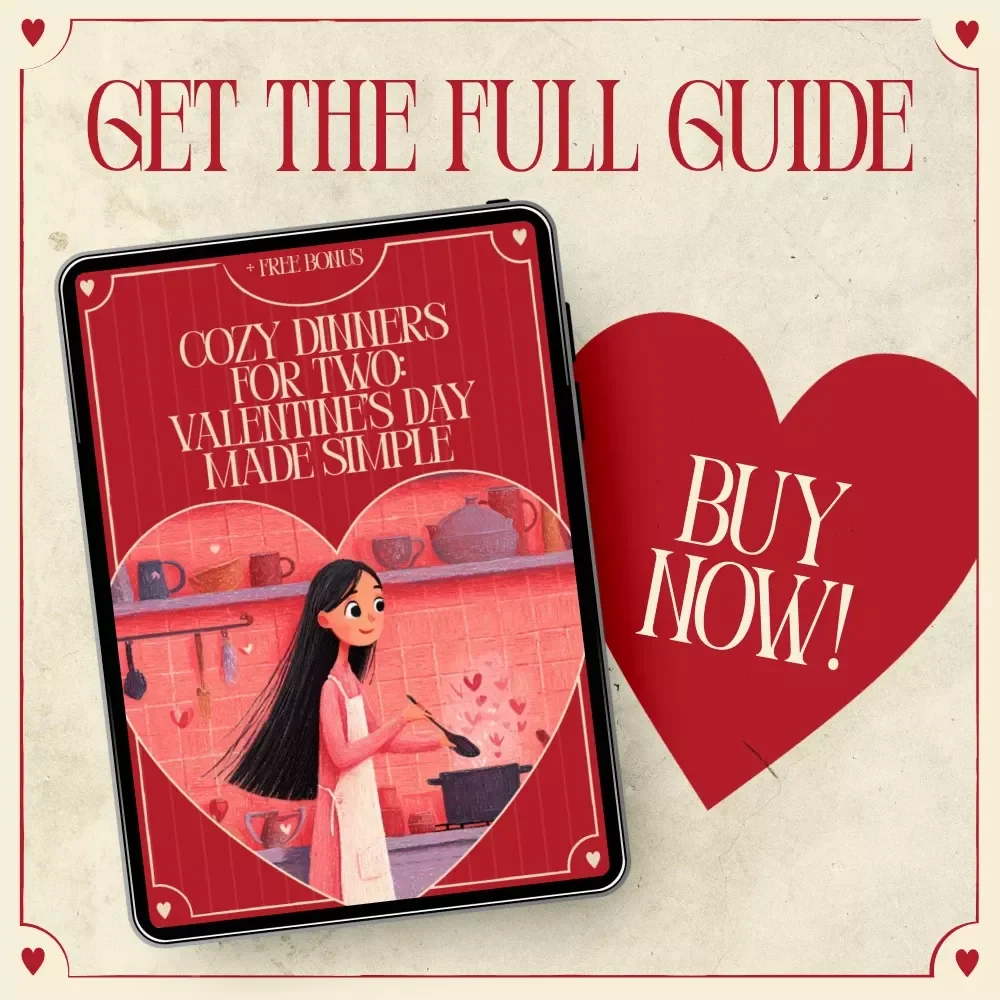 Cozy Dinners for Two: Valentine’s Day Made Simple – Romantic Dinner Recipes, Easy Valentine’s Meals, Sweet Desserts & Cooking Guide for Couples