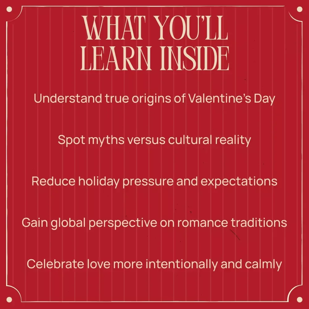 Cupid, Cards, and Confusion: Valentine’s Day Myths – Digital Guide to Valentine’s Day History, Romance Myths, Cultural Traditions & Modern Love