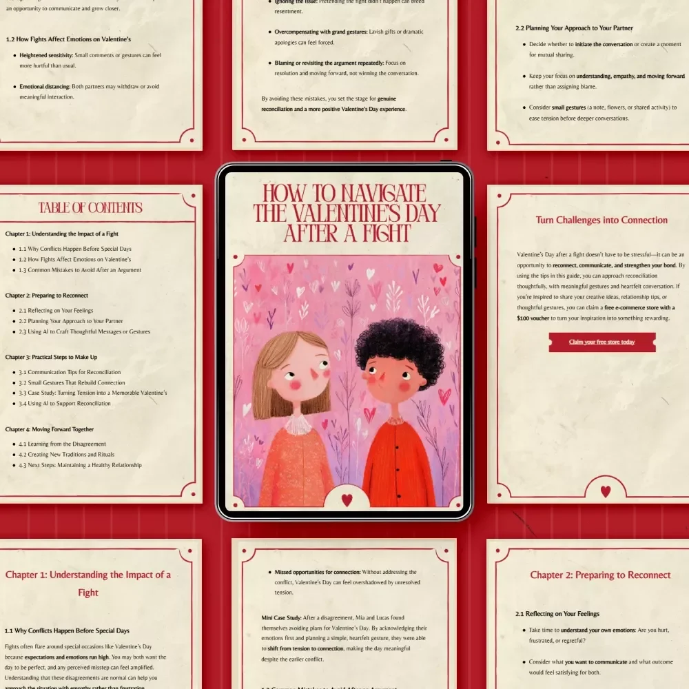 How to Navigate the Valentine’s Day After a Fight – A Relationship Reconnection Guide for Valentine’s Day After a Fight, How to Handle It with Confidence