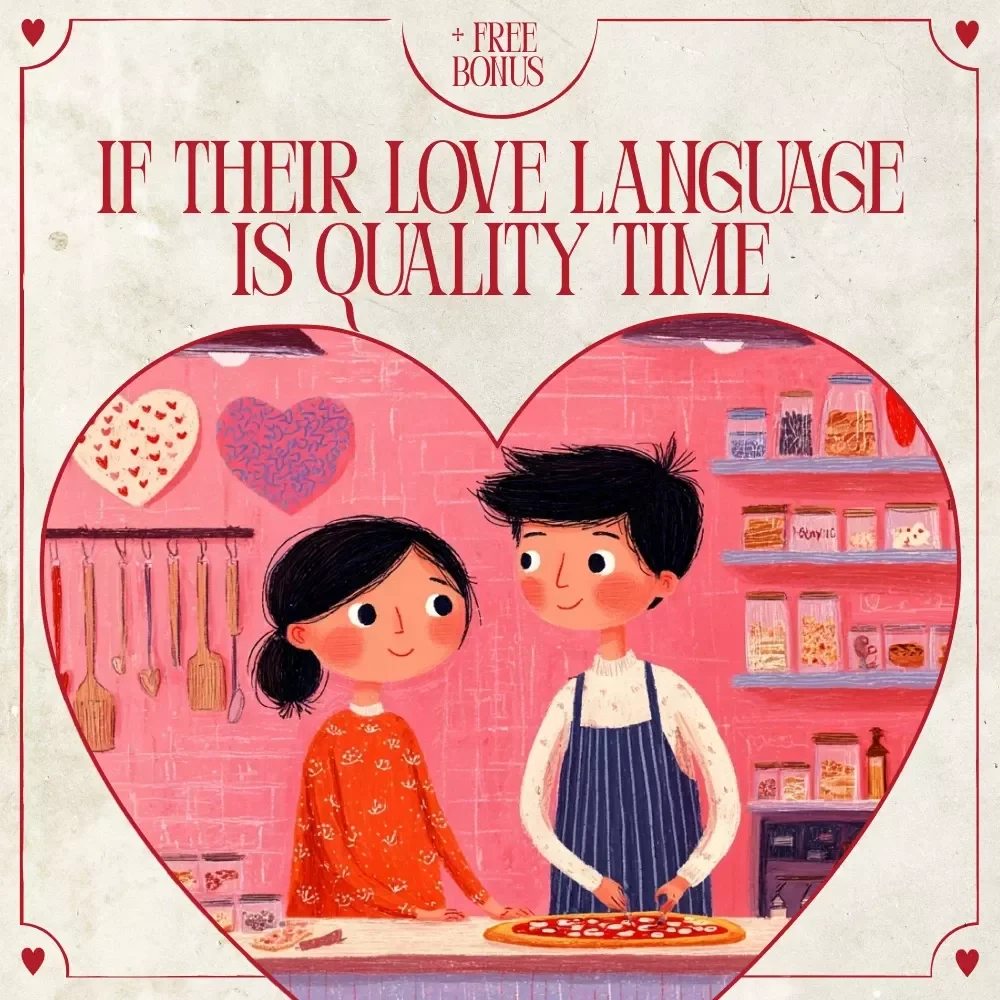 If Their Love Language is Quality Time: Activity Ideas Checklist | Thoughtful Connection Guide for Couples & Relationships