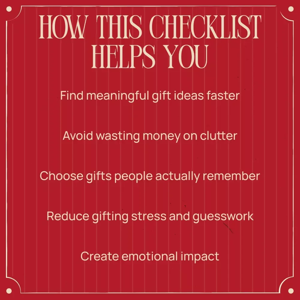 Gifts for the Person Who Has Everything – Ultimate Creative Checklist for Stress-Free, Thoughtful Gifting | Digital Download
