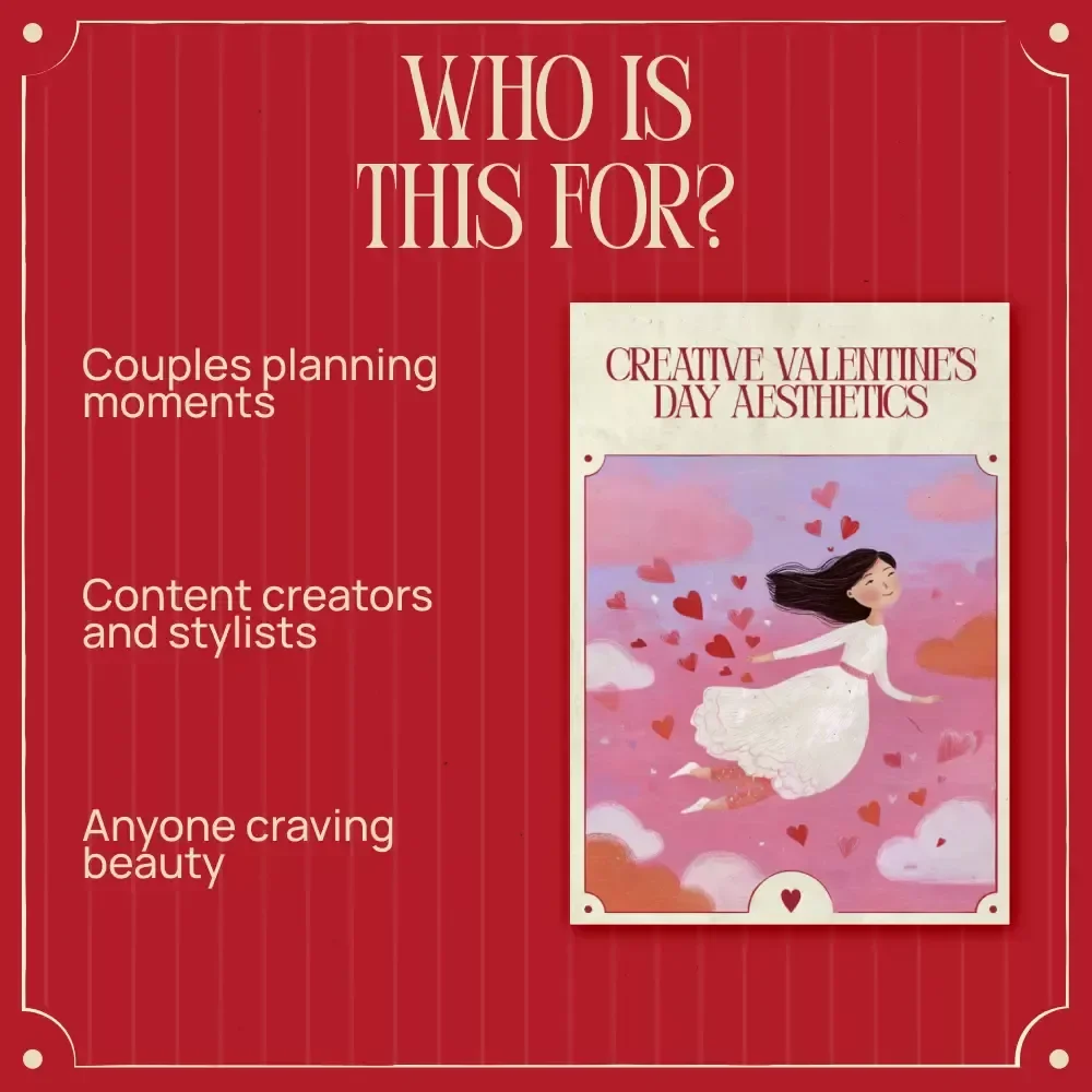Creative Valentine’s Day Aesthetics – Romantic Decor Guide with Valentine’s Day Aesthetic Ideas, Styling Inspiration & AI Creativity