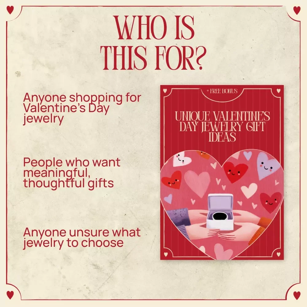 Unique Valentine’s Day Jewelry Gift Ideas | Digital Guide for Romantic Jewelry Gifts, Personalized Valentine Jewelry, Thoughtful Gift Planning eBook