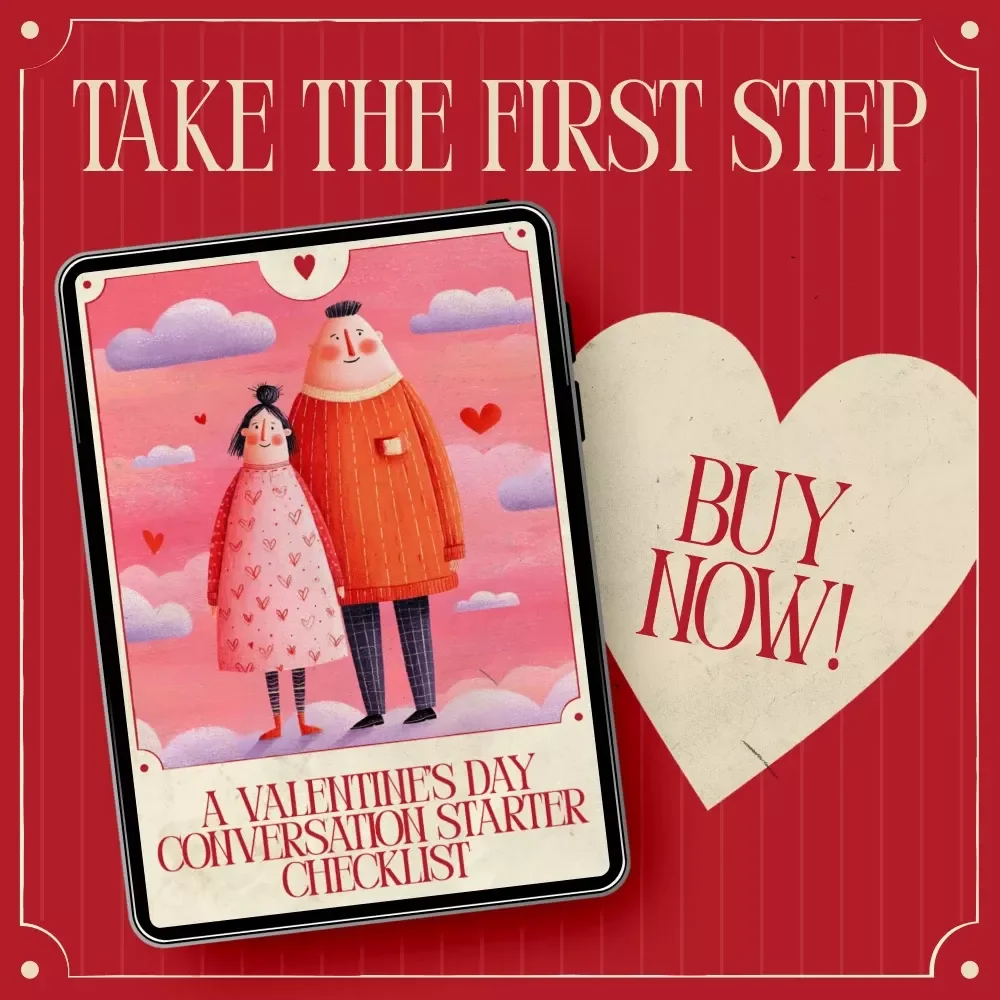 A Valentine’s Day Conversation Starter Checklist – Romantic eBook, Digital Guide, Fun Questions, Relationship Tips, Couple’s eBook, Love Conversation Prompts
