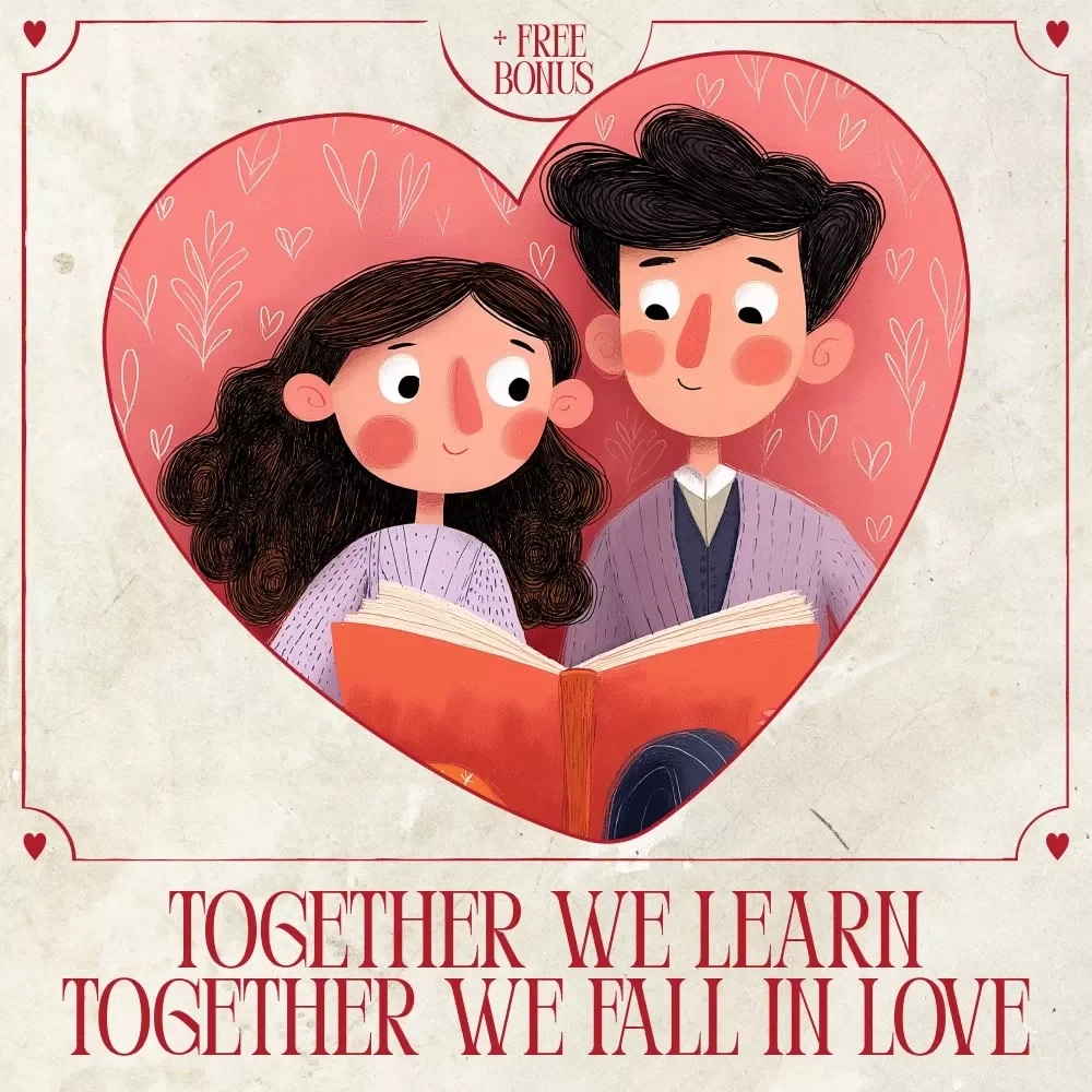 Together We Learn Together We Fall in Love – A Valentine’s Day Learn a Skill Together eBook for Couples, Shared Growth & Deeper Connection