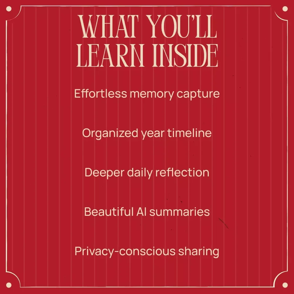 Capture Your Year, One Moment at a Time | AI Memory Jar eBook | ai that helps you create a memory jar for the next year | Digital Download