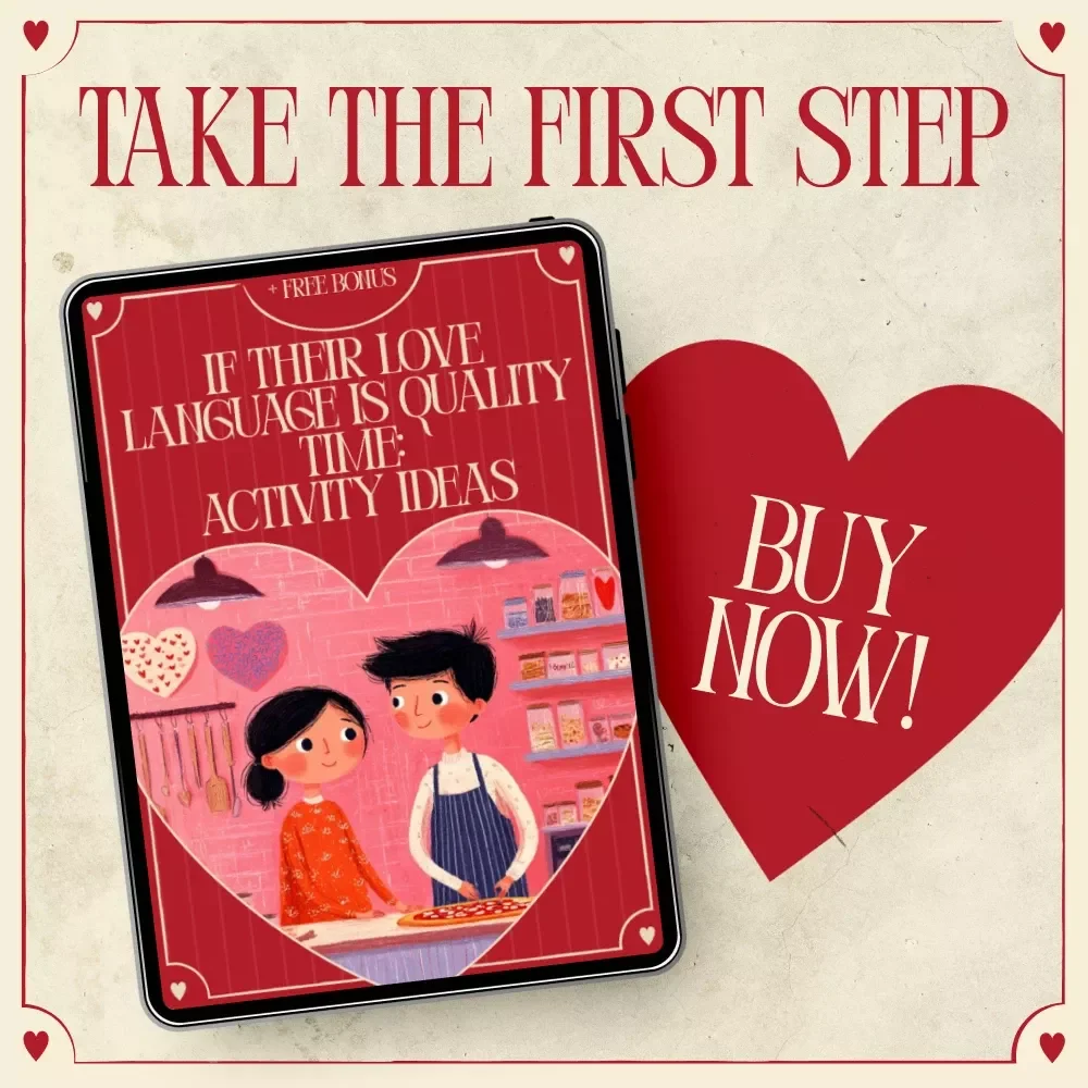 If Their Love Language is Quality Time: Activity Ideas Checklist | Thoughtful Connection Guide for Couples & Relationships