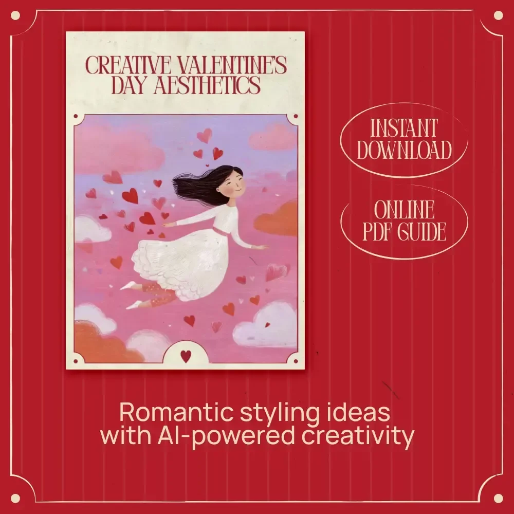 Creative Valentine’s Day Aesthetics – Romantic Decor Guide with Valentine’s Day Aesthetic Ideas, Styling Inspiration & AI Creativity