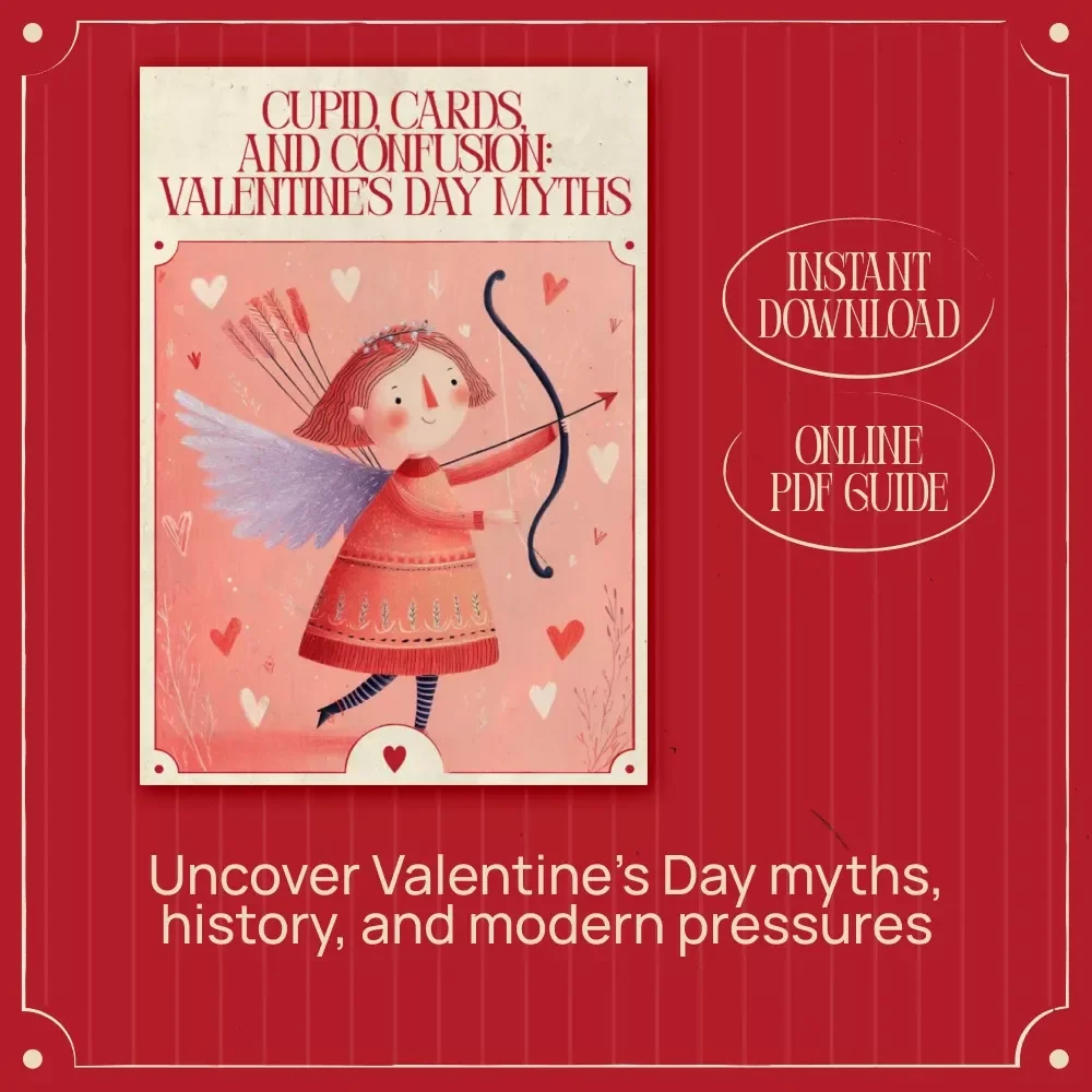 Cupid, Cards, and Confusion: Valentine’s Day Myths – Digital Guide to Valentine’s Day History, Romance Myths, Cultural Traditions & Modern Love