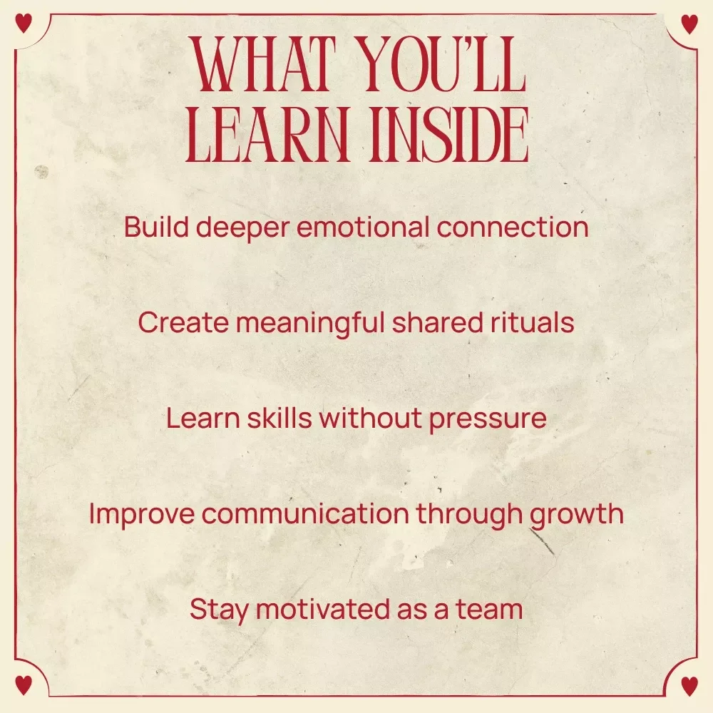 Together We Learn Together We Fall in Love – A Valentine’s Day Learn a Skill Together eBook for Couples, Shared Growth & Deeper Connection