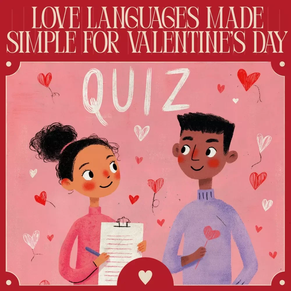 Love Languages Made Simple for Valentine’s Day – Digital Relationship Guide, Valentine’s Day Communication Guide, Love Language Quiz Workbook, Couples eBook Download