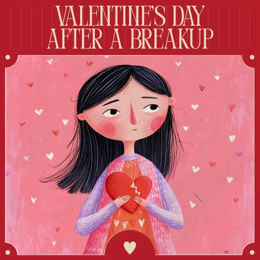 Healing Hearts with AI: Valentine’s Day After a Breakup | eBook Guide with AI Coping Ideas for Valentine’s Day After Breakup, Self-Love & Emotional Healing