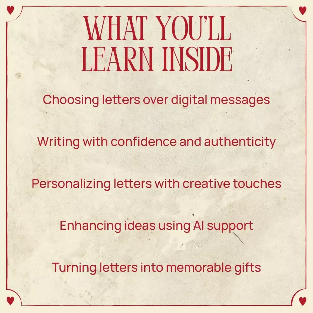 Creative Handwritten Letter Gift Ideas Ebook – Thoughtful & Meaningful handwritten letter gift ideas Guide