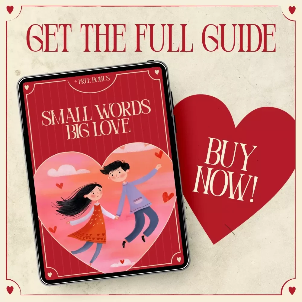 Small Words Big Love: Valentine’s Day Appreciation Prompts, AI Tips, & Habit Building Guide for Deeper Connection