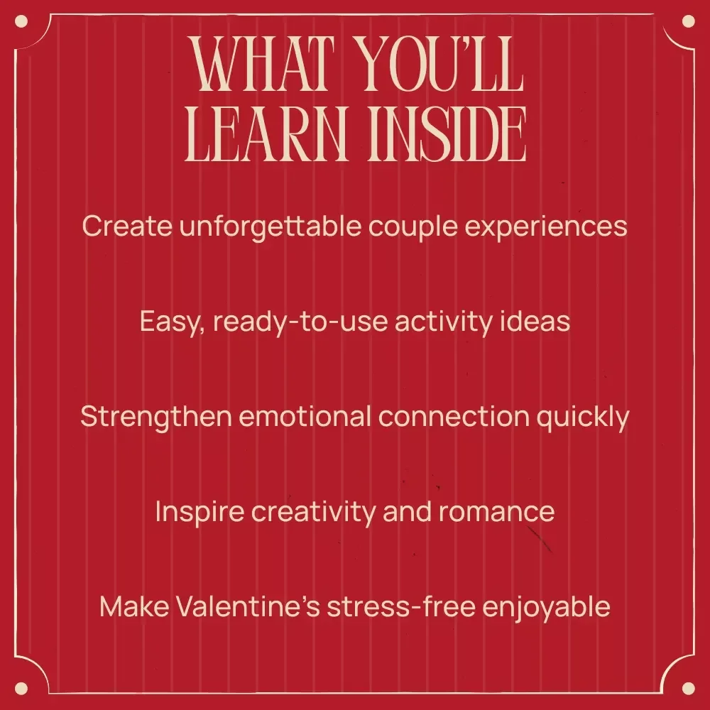 Fun and Romantic Valentine’s Day Activities for Couples: The Ultimate Guide to Valentine’s Day Activities for Couples at Home