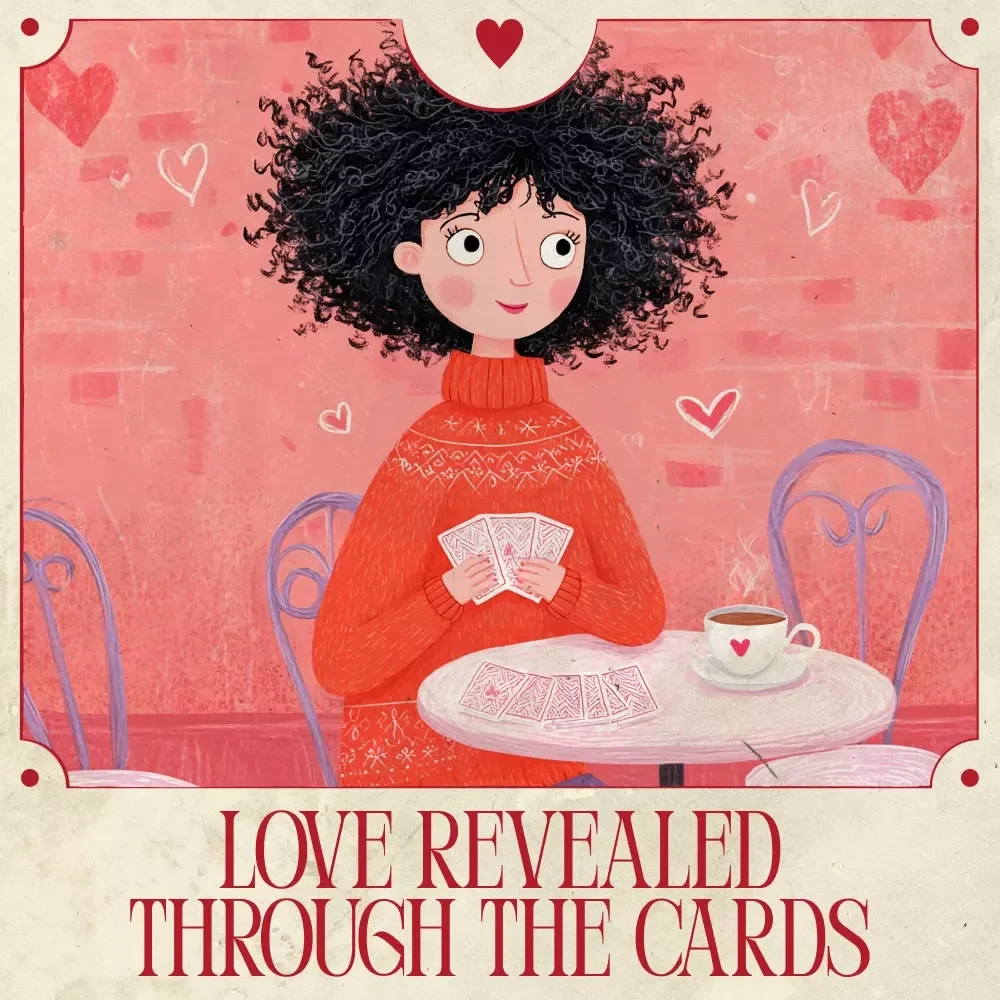 Love Revealed Through the Cards: Valentine’s Day Tarot Guide for Relationships, New Love & Healing – Digital Ebook Download
