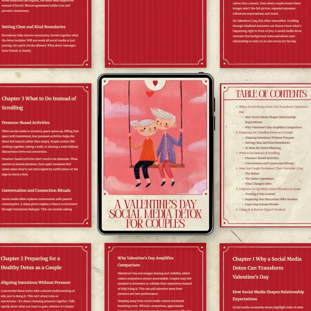 A Valentine’s Day Social Media Detox for Couples - A Guide to Reclaiming Your Love Without Distractions