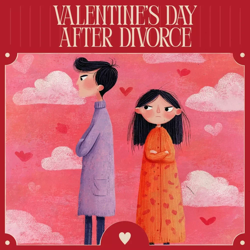 A New Chapter of Love Valentine’s Day After Divorce | Healing Guide for valentine's day after a divorce | Self-Care, Reflection & Fresh Beginnings eBook
