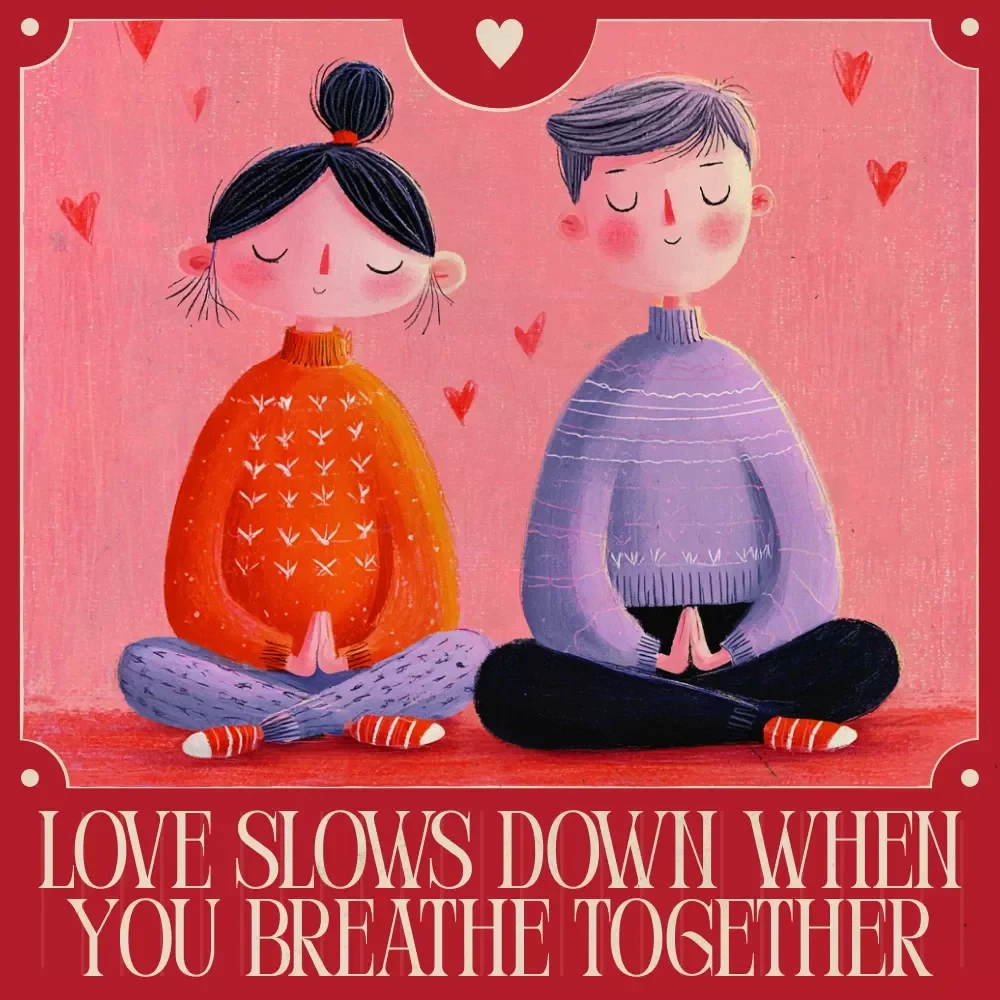 Love Slows Down When You Breathe Together – Valentine’s Day Couples Meditation Guide Ebook for Deep Connection, Emotional Intimacy & Shared Rituals