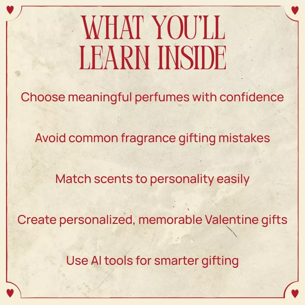 Thoughtful Valentine’s Day Perfume Gift Ideas | Digital Guide for Romantic Fragrance Gifting, Perfume Gift Ideas, Valentine’s Day Gift Guide, AI-Powered Scent Recommendations