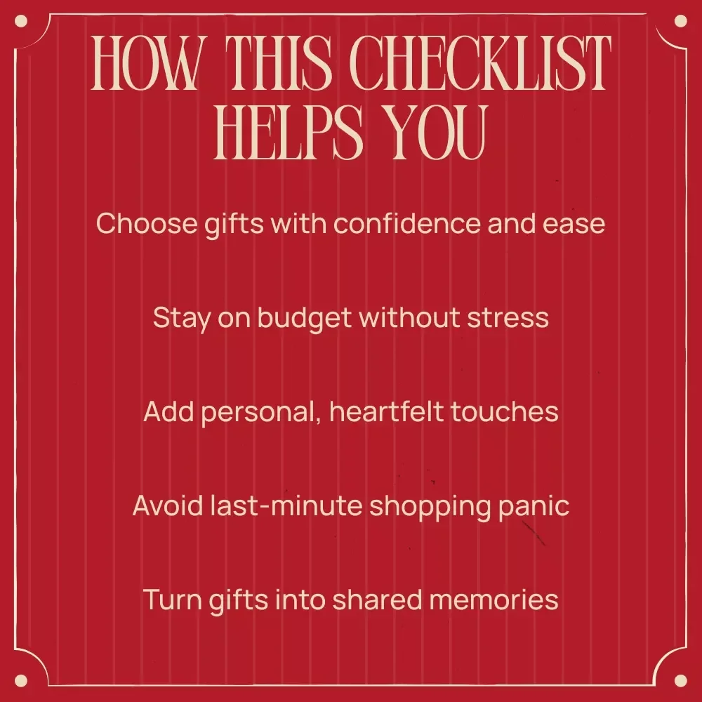 The Perfect Valentine’s Day Gift Checklist for Your Best Friend – Digital Download | Best Friend Gift Guide | Valentine’s Day Checklist Printable