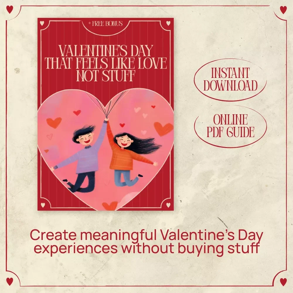 Valentine’s Day That Feels Like Love Not Stuff – Romantic Experience Gift Guide, Meaningful Valentine’s Day Gifts, Budget-Friendly Date Ideas, Digital Download