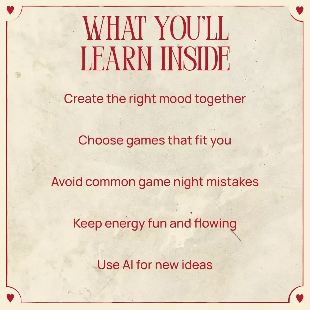 Valentine’s Day Games for Couples – Fun & Romantic Guide for At-Home Date Night | Valentine’s Day Games for Couples Digital Download