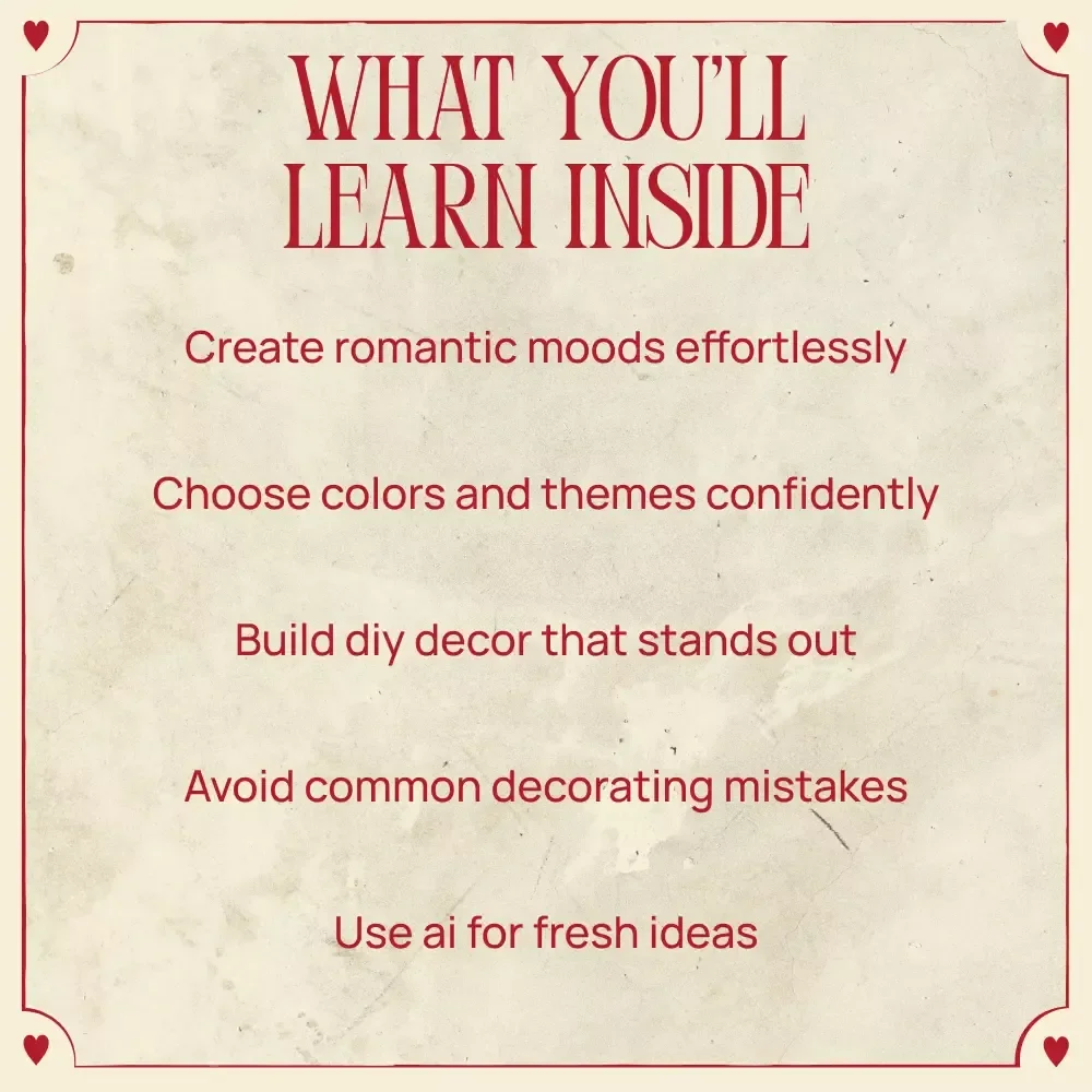 Valentine’s Day Decorations – Complete Guide to Valentine’s Day Decoration Ideas, DIY Decor, Romantic Styling & AI Creativity