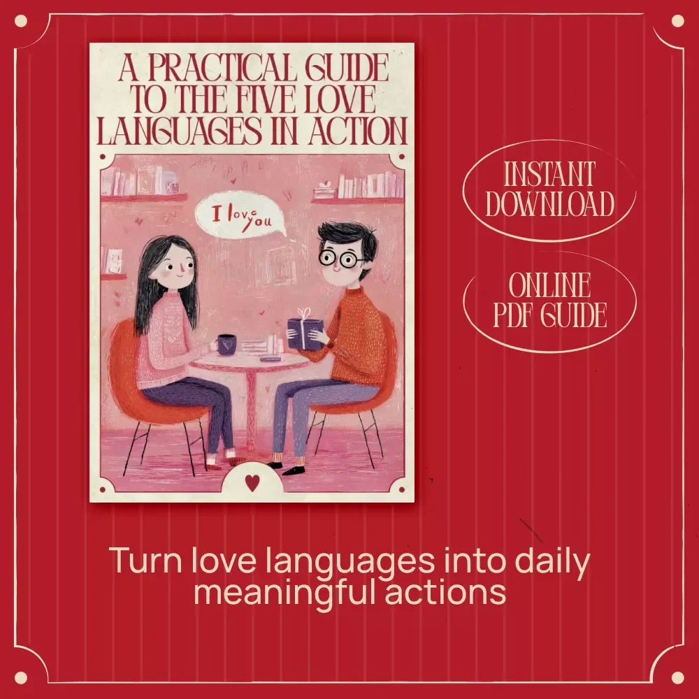 A Practical Guide to the Five Love Languages in Action | Ebook with the five love languages ideas, Relationship Communication & Connection Workbook
