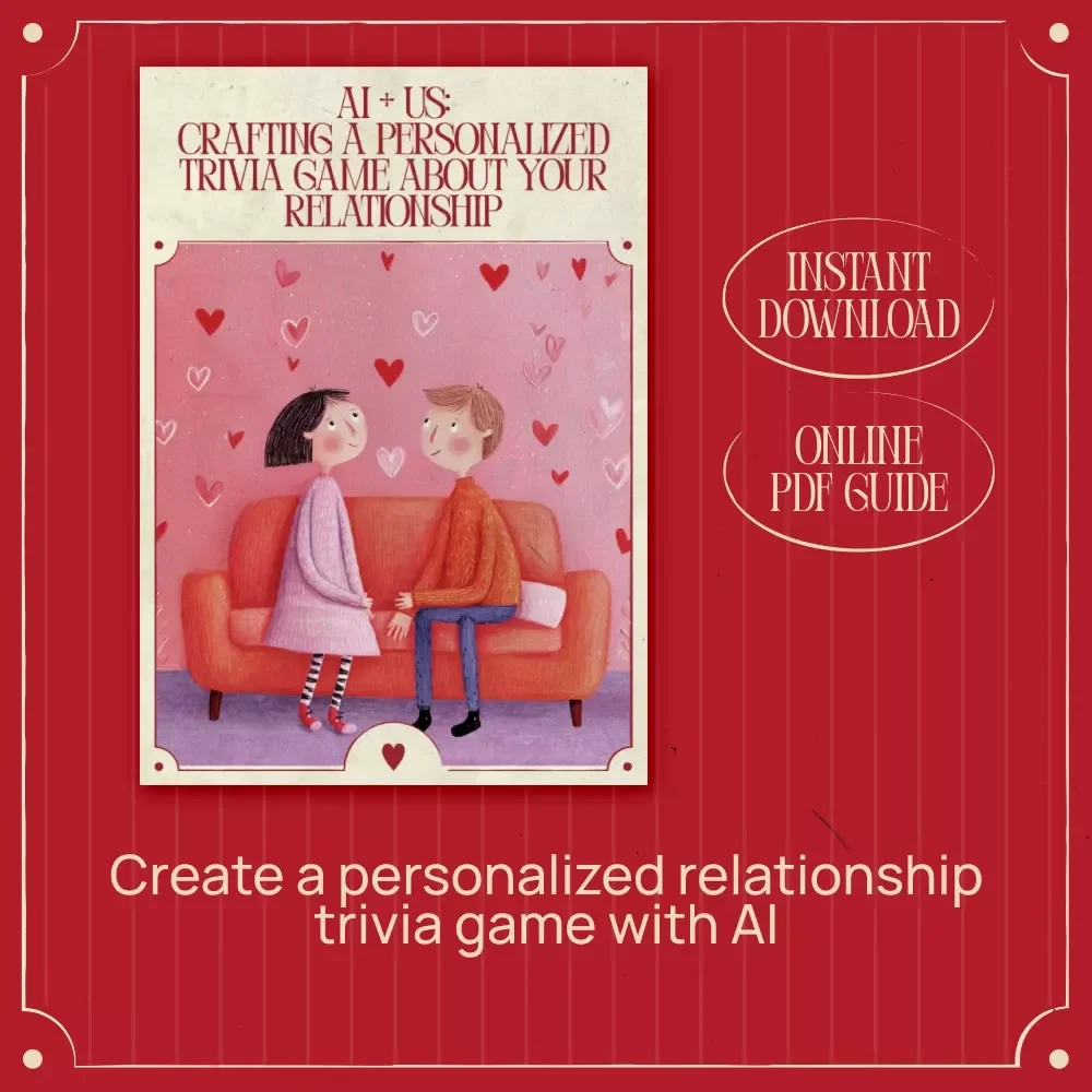AI + Us: Crafting a Personalized Trivia Game About Your Relationship | Interactive Couple’s Guide Using AI to Create a Custom Trivia Game About Your Relationship