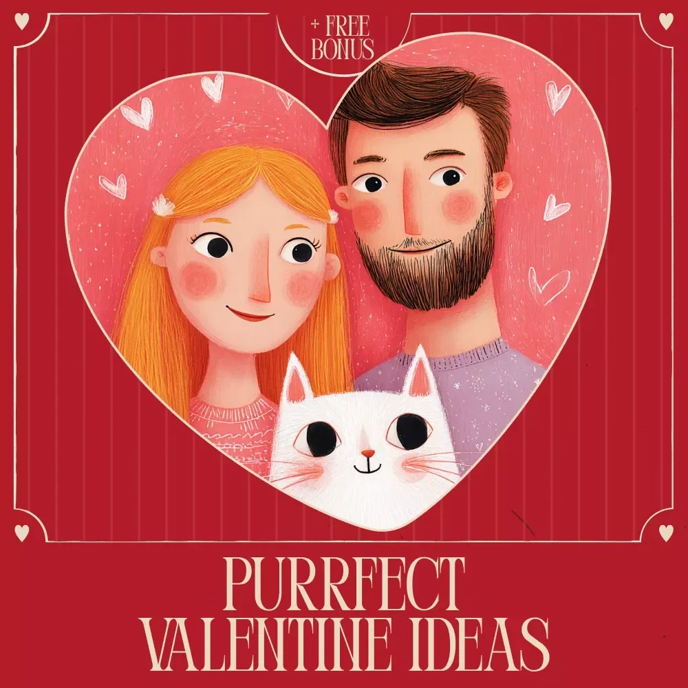 Purrfect Valentine Ideas – A Thoughtful Valentine’s Day Gift for Cat Lovers | Digital Guide for Meaningful, Creative Gifting