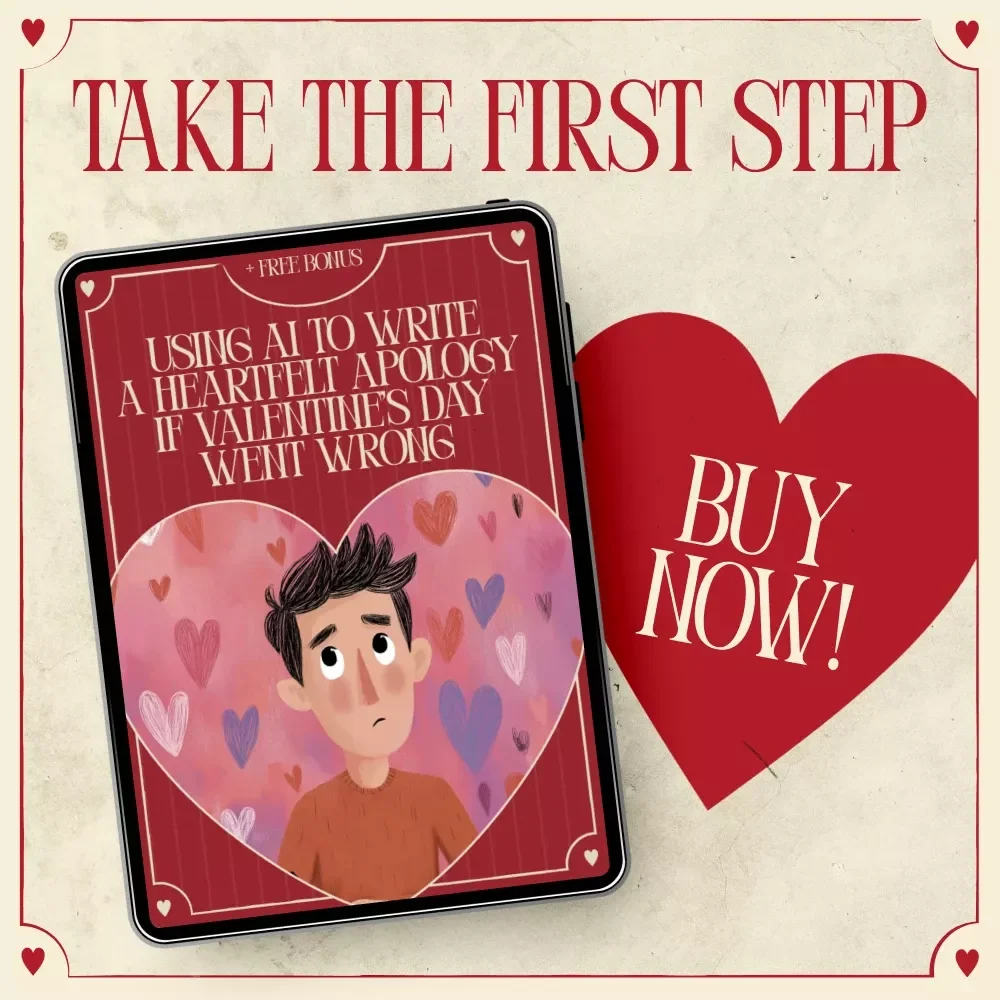 Using AI to Write a Heartfelt Apology If Valentine’s Day Went Wrong | Digital Checklist Guide for Meaningful Messages