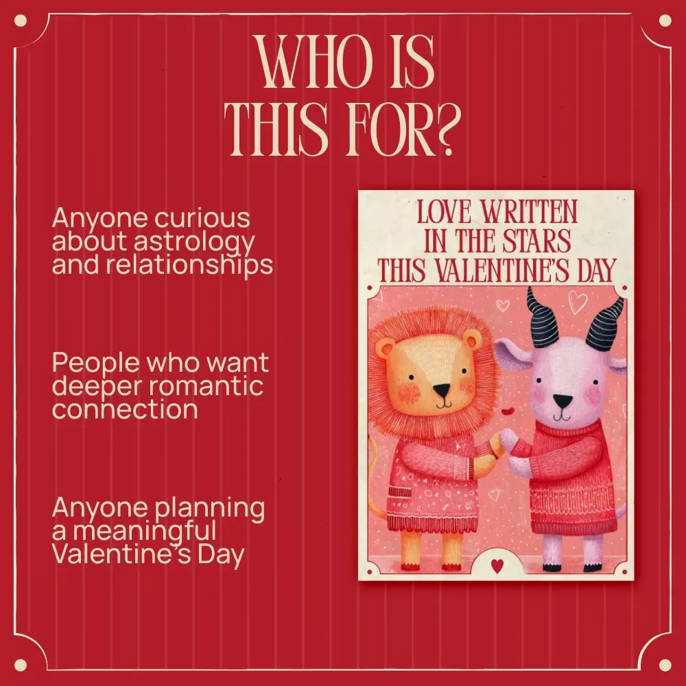 Love Written in the Stars This Valentine’s Day | Astrology Compatibility Ebook | Guide for Couples & Soulmates