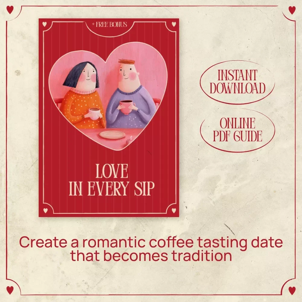Love in Every Sip – A Romantic Coffee Tasting Guide for Valentine’s Day Coffee Tasting at Home