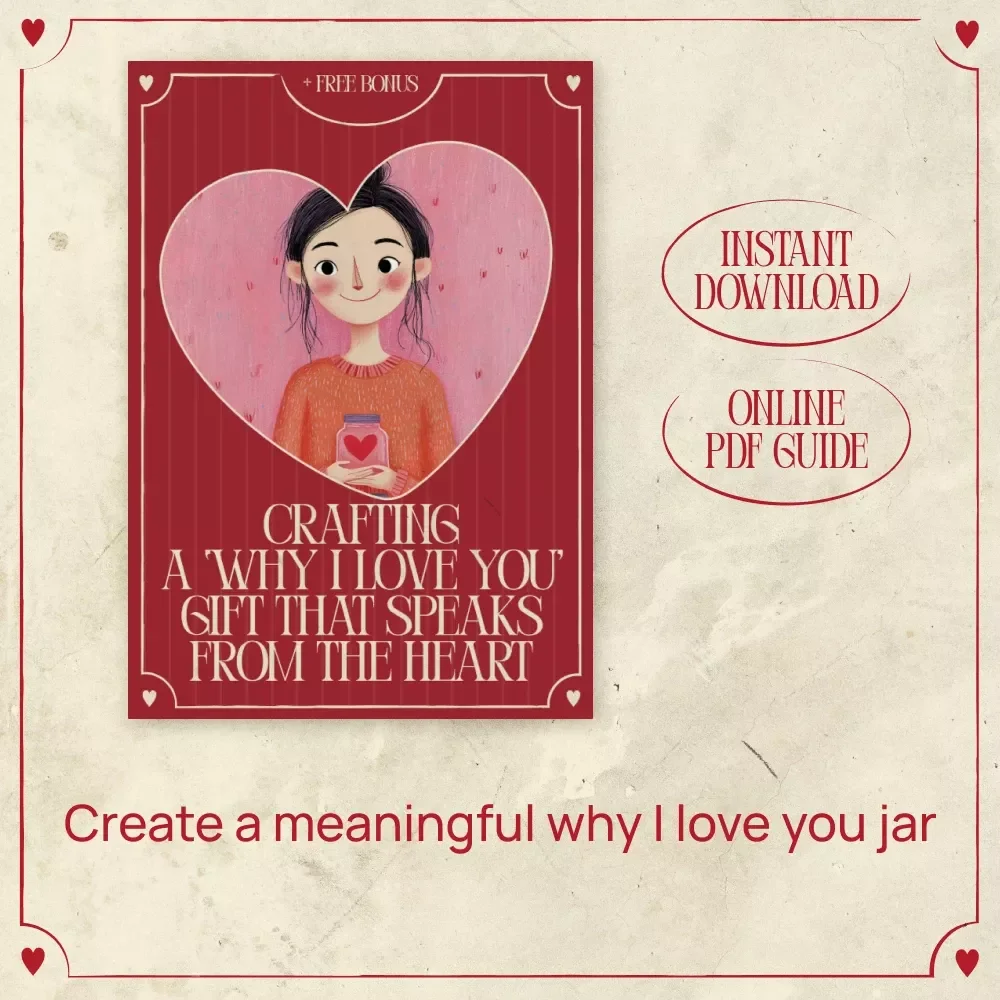 Crafting a ‘Why I Love You’ Gift That Speaks From the Heart – Step-by-Step Guide for a Meaningful why i love you jar gift