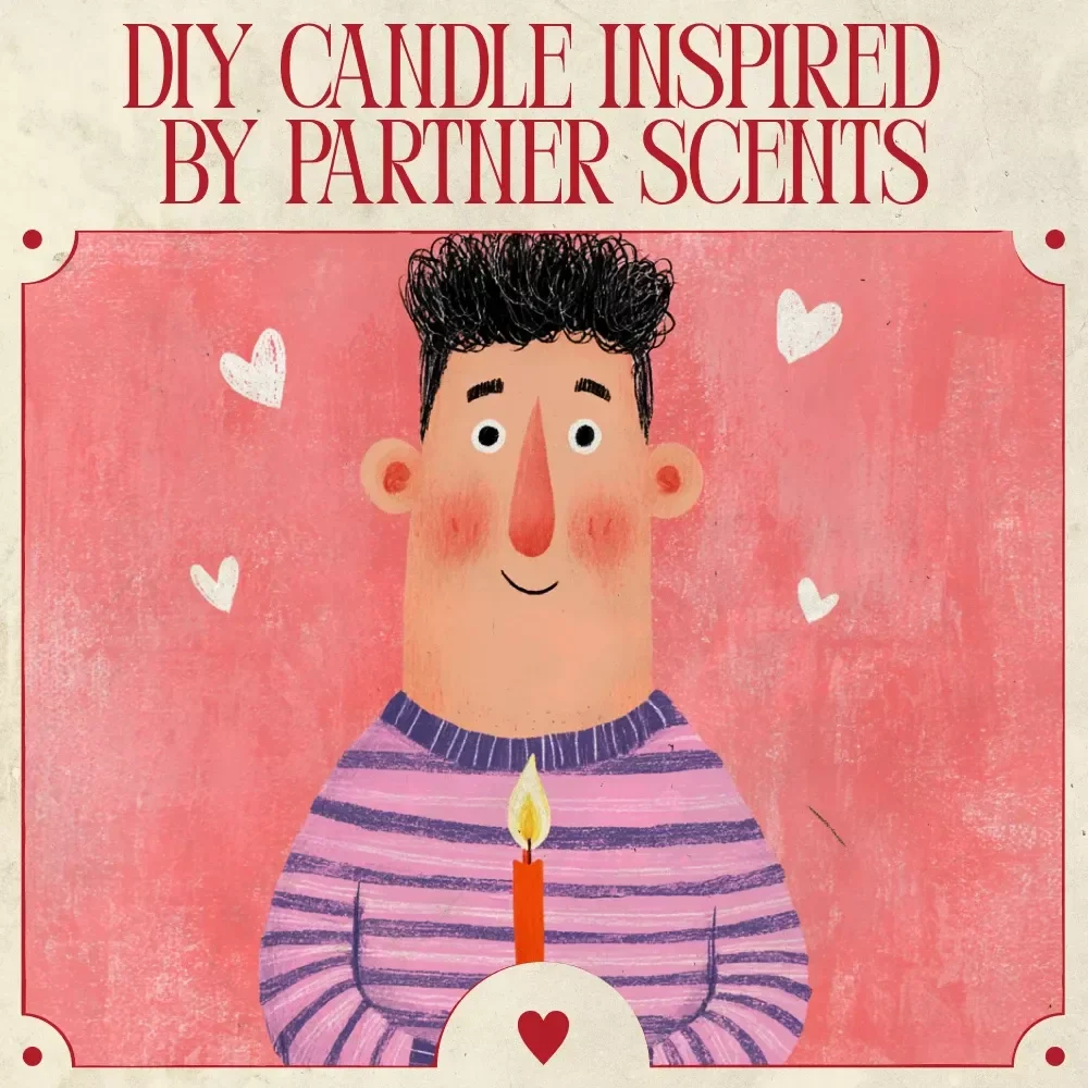 DIY Candles That Capture Your Partner’s Essence | Romantic DIY Candle Ebook | diy candle with scents that remind you of your partner gift Guide