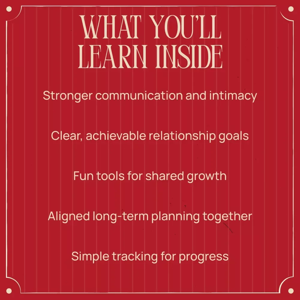 Setting Meaningful Valentine’s Day Goals | Relationship Planning Ebook | Valentine’s Day Goals for Your Relationship | Couples Reflection & Connection Guide
