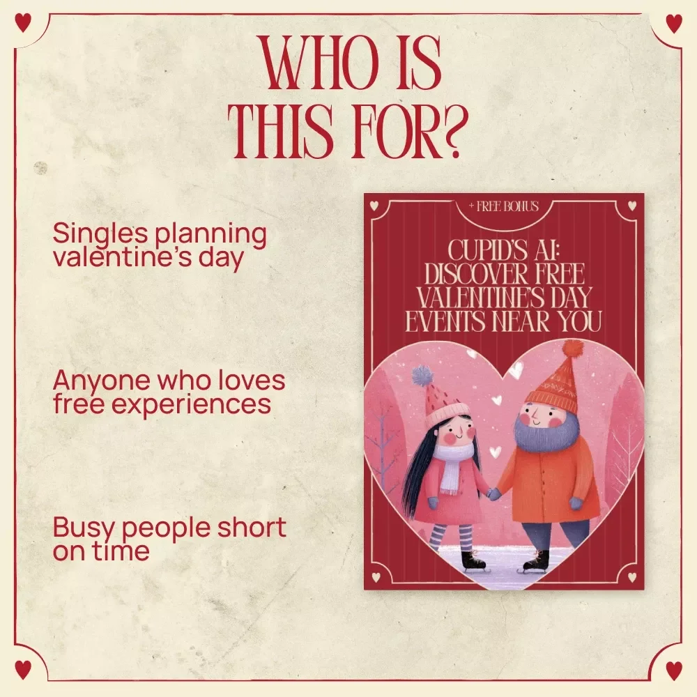 Cupid’s AI: Discover Free Valentine’s Day Events Near You – Smart Dating Guide Using an ai tool that finds free events happening near you on valentine's day