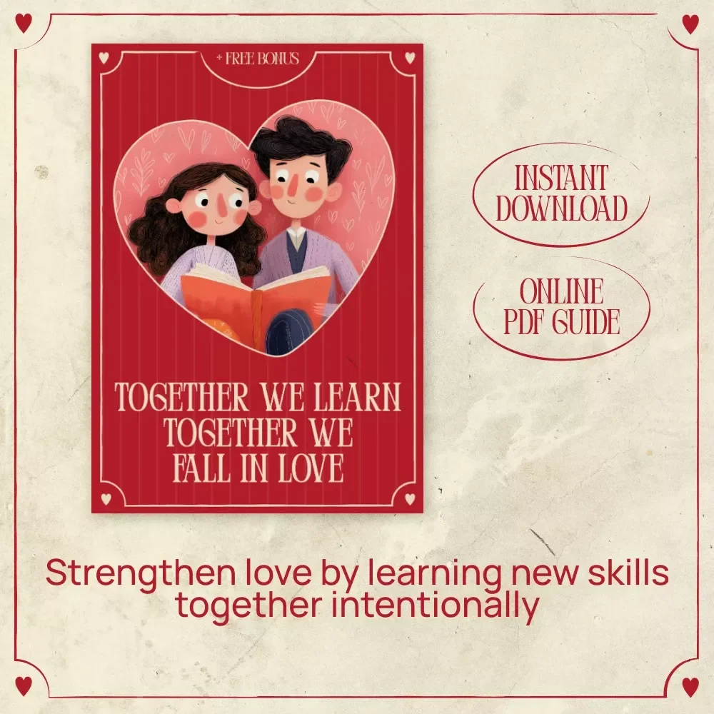 Together We Learn Together We Fall in Love – A Valentine’s Day Learn a Skill Together eBook for Couples, Shared Growth & Deeper Connection