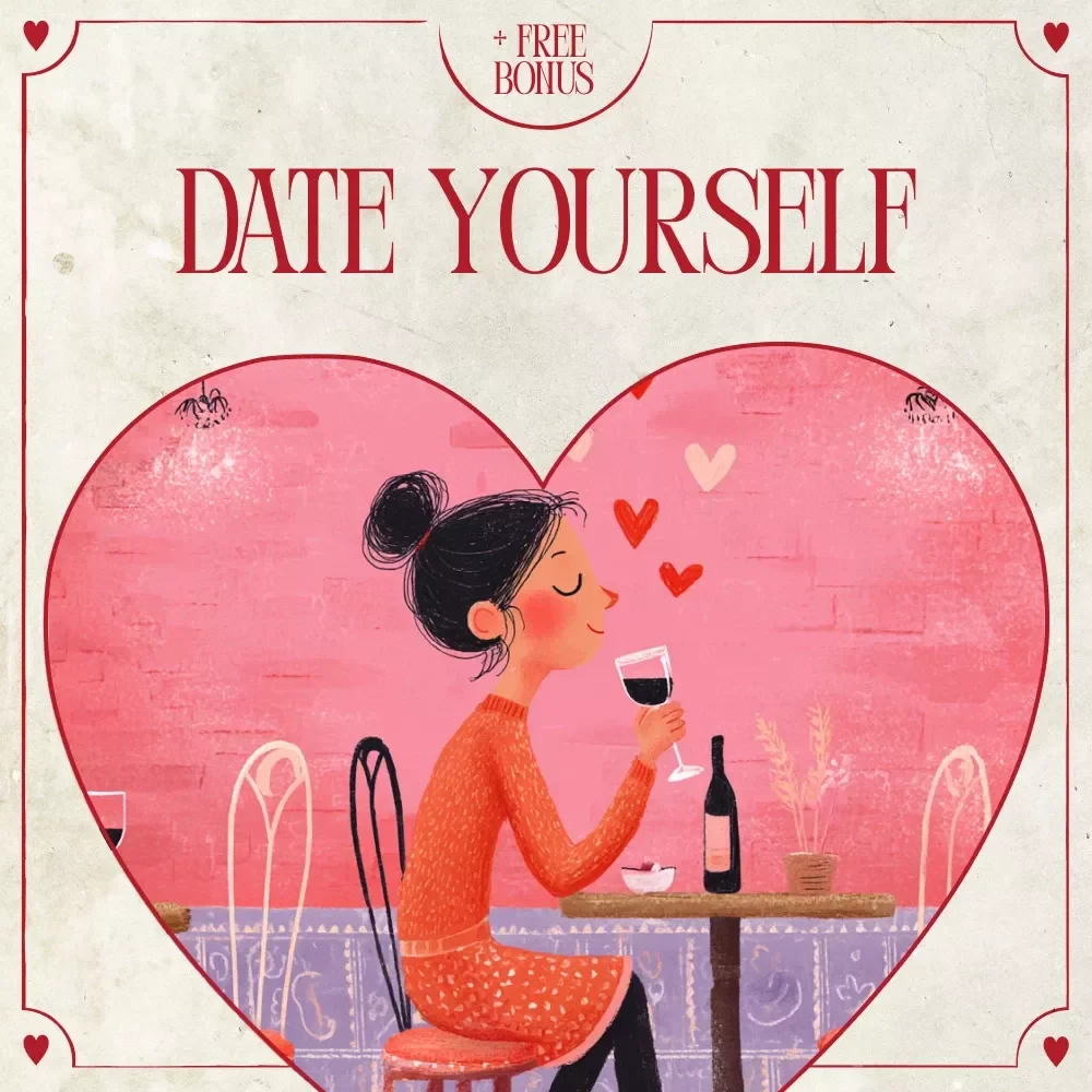 Date Yourself: The Ultimate Self-Love Adventure Checklist | Self-Care Printable, Solo Date Planner, how to take yourself on a date ideas