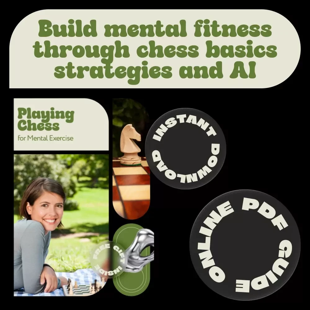 Playing Chess for Mental Exercise – A Beginner-Friendly eBook Guide on How to Start Playing Chess for Mental Exercise, Brain Training, Focus & Strategic Thinking