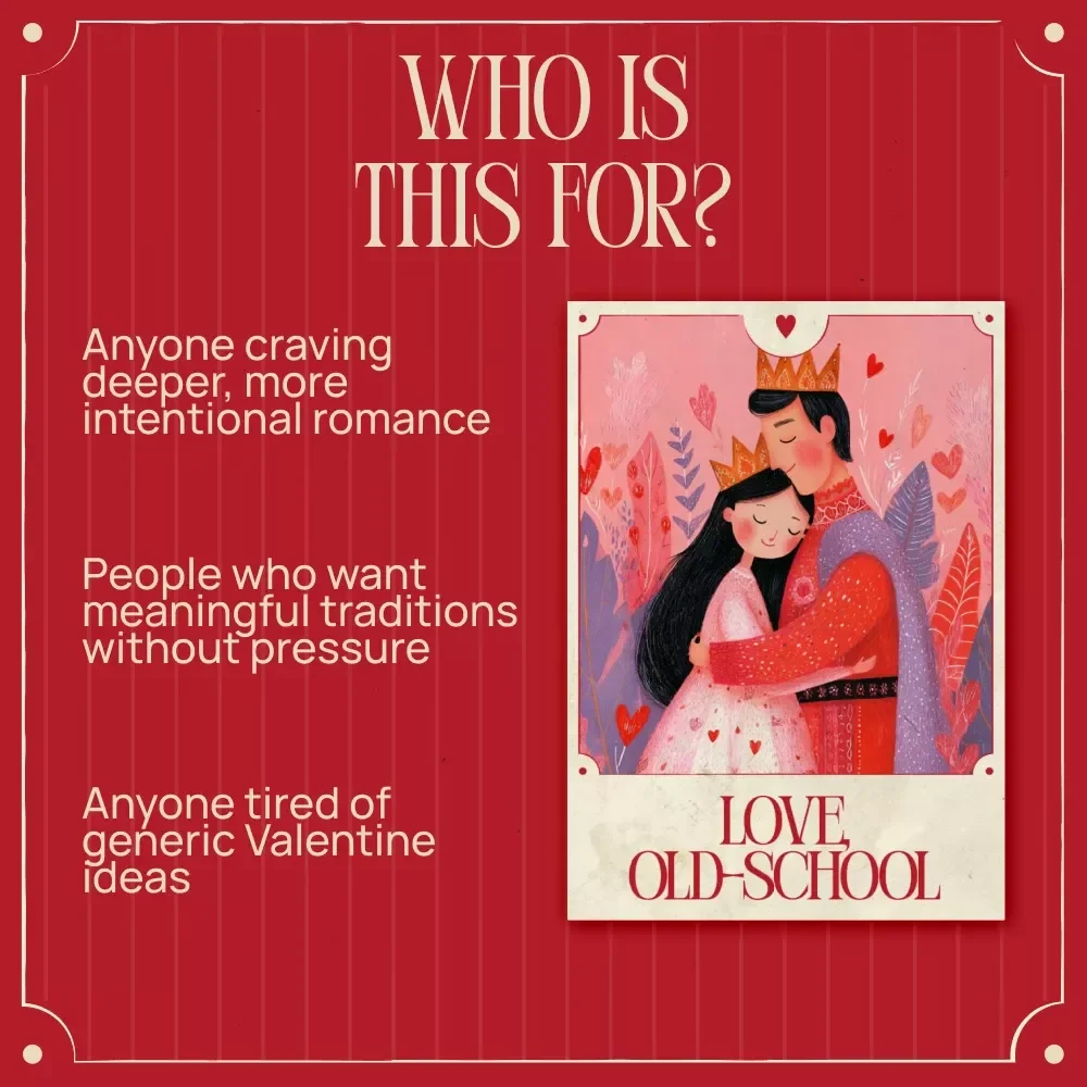 Love, Old-School – Vintage Romance Digital Download Guide, Valentine Ritual eBook & Printable Checklist