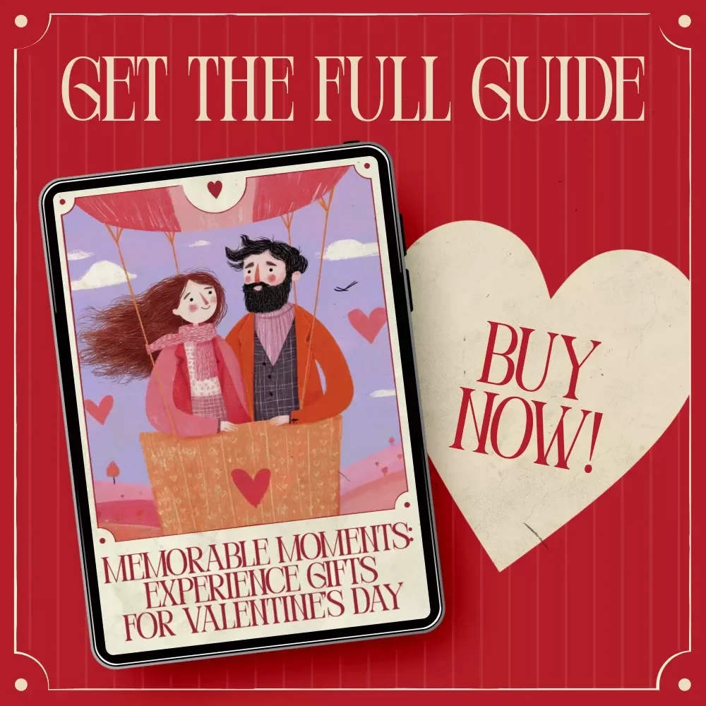 Memorable Moments: Experience Gifts for Valentine’s Day | Thoughtful eBook with Experience Gift Ideas for Valentine’s Day | Romantic & Creative Digital Download