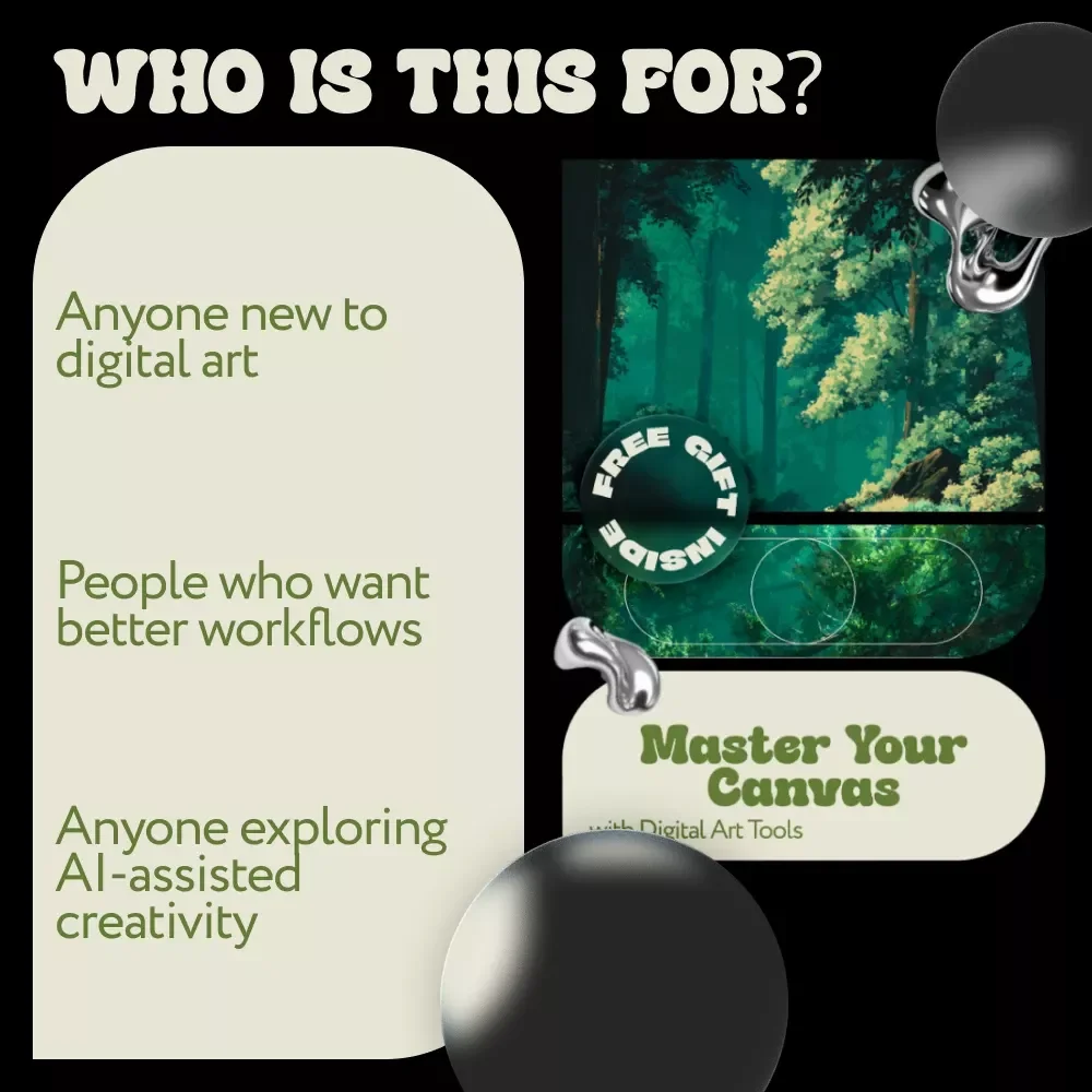 Master Your Canvas with Digital Art Tools | Beginner-Friendly Ebook with Digital Art Tools Explained