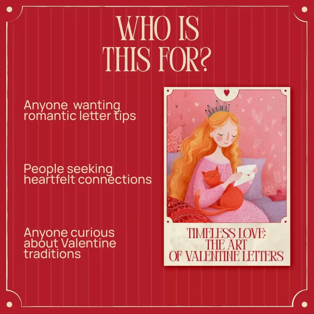 Timeless Love: The Art of Valentine Letters – A Complete Guide to the History of Love Letters on Valentine’s Day, Crafting Perfect Letters, and Modern Romantic Inspiration