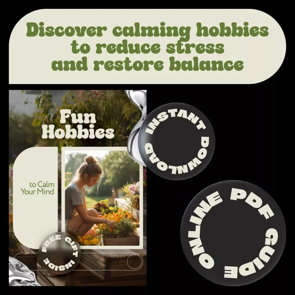 Fun Hobbies to Calm Your Mind – A Practical Guide to the Best Hobbies for Stress Relief, Mental Wellness, and Everyday Relaxation