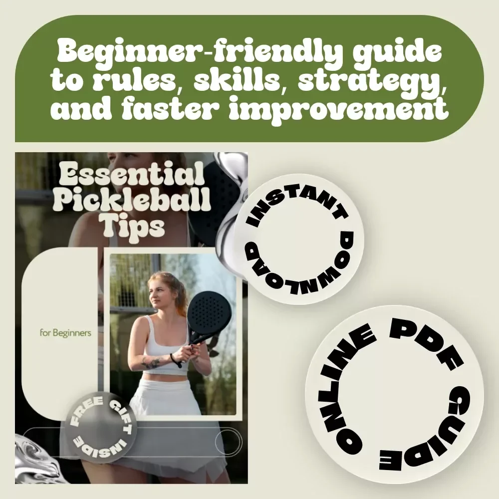 Essential Pickleball Tips for Beginners – Easy-to-Follow Pickleball Guide eBook for New Players, Skills, Rules, Strategy & Confidence on the Court