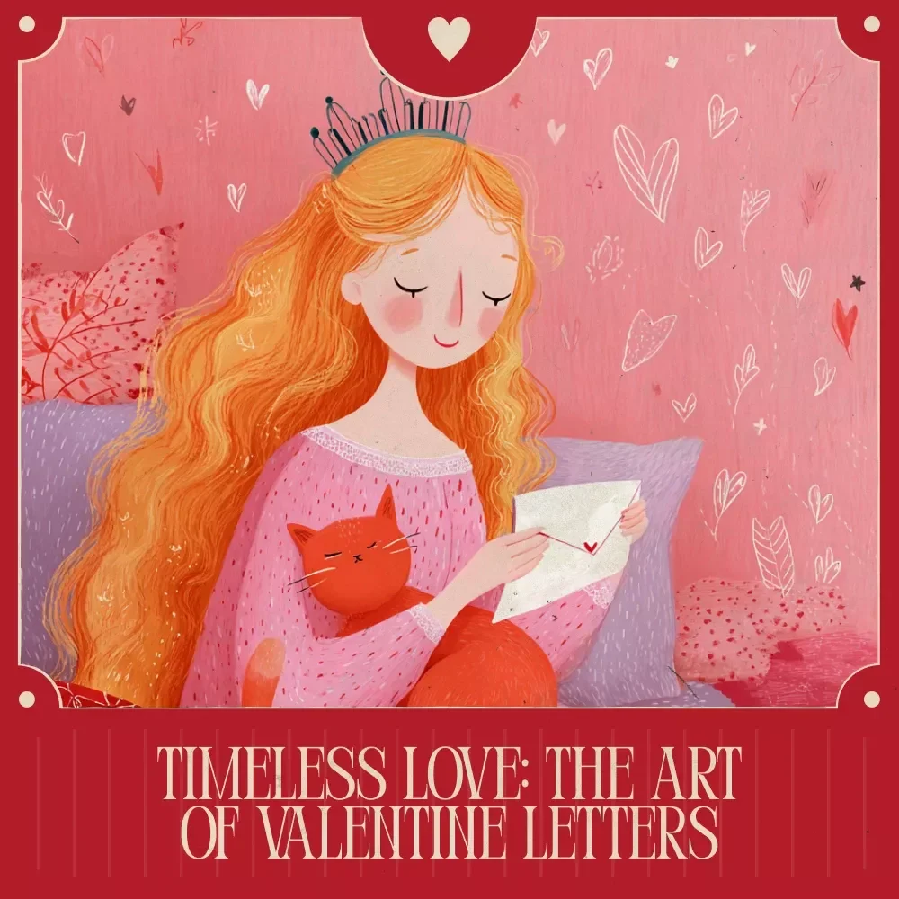 Timeless Love: The Art of Valentine Letters – A Complete Guide to the History of Love Letters on Valentine’s Day, Crafting Perfect Letters, and Modern Romantic Inspiration