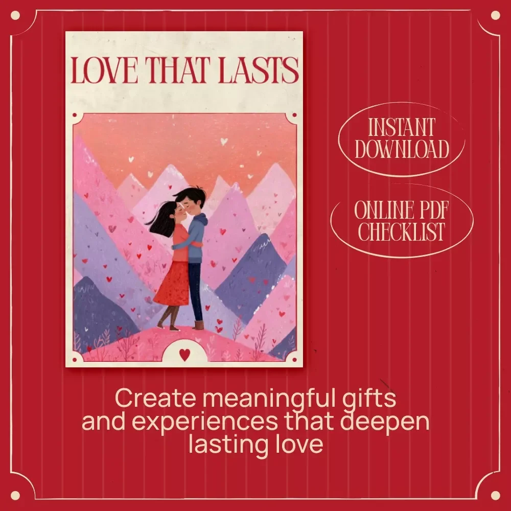 Love That Lasts – Valentine’s Day Checklist for Choosing Experiences vs Gifts | Thoughtful, Meaningful, Stress-Free Love Guide