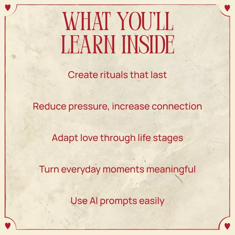 Valentine’s Day Rituals for Long Term Love – A Thoughtful Ebook Guide to Valentine’s Day Rituals for Long Term Relationships, Deeper Connection & Lasting Romance